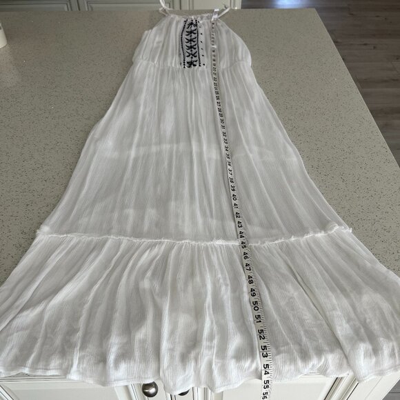 White Maurice’s Embroidered Sleeveless Maxi Dress - Picture 3 of 9